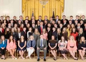 White House spring 2018 interns class photo