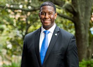Tallahassee mayor Andrew Gillum, former Democratic nominee for Florida Governor