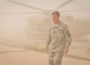 U.S. General Stanley McChrystal, commander of International Security Assistance Force and U.S. Forces-Afghanistan
