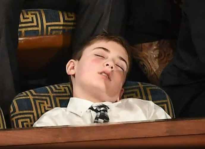 Joshua Trump, 11-Year-Old Guest Of President Who Fell Asleep During State of the Union, Gets His Viral Moment