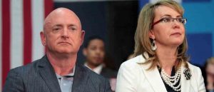 Description English: Mark Kelly and Gabrielle Giffords speaking at an event in Phoenix, Arizona. Date 21 March 2016 Source: Own work Author: Gage Skidmore (Wikipedia Commons)
