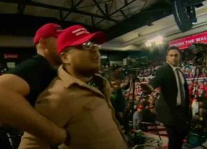 Trump supporter attacks BBC cameraman at El Paso Texas rally in 2019