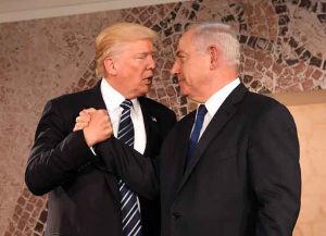 Donald Trump & Bibi Netanyahu (Image: Gett)
