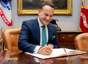 Trump Wishes Irish Prime Minister Leo Varadkar Well On His 'Wall' On Ireland's Non-Existent Border