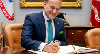 Trump Wishes Irish Prime Minister Leo Varadkar Well On His ‘Wall’ On Ireland’s Non-Existent Border