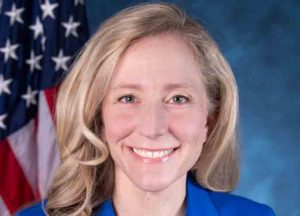 U.S. Democratic Rep. Abigail Spanberger of Virginia (U.S. House of Representatives, Wikipedia)