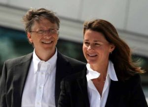 Bill Gates with ex wife Melinda Gates (Image: Getty)