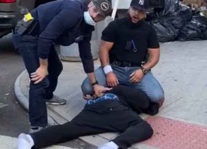 Video Shows New York Police Violently Enforcing Social Distancing Rules
