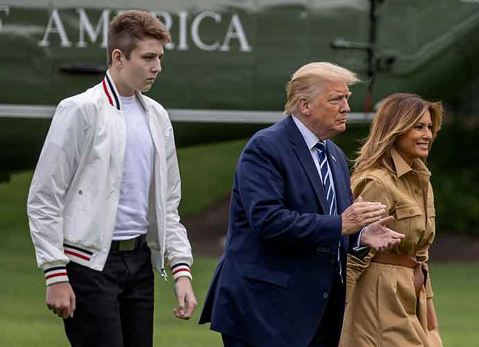 Donald Trump Cites Son Barron Trump’s Recovery From COVID-19 As Reason To Open Schools