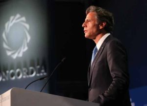NEW YORK, NY - SEPTEMBER 19: United States Deputy Secretary of State and the former Deputy National Security Advisor for President Barack Obama Anthony Blinken speaks at the 2016 Concordia Summit - Day 1 at Grand Hyatt New York on September 19, 2016 in New York City. (Photo: Getty)