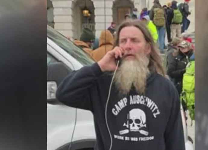 Robert Keith Packer, Man Who Wore ‘Camp Auschwitz’ Hoodie At Capitol Riots, Arrested