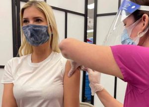Ivanka Trump. gets her COVID-19 vaccine shot (Image: Instagram)