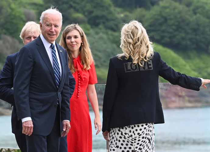 Jill Biden’s ‘Love’ Jacket Sparks Comparisons To Melania Trump