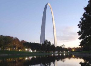 Gateway Arch in St. Louis, Missouri (Image:Wikimedia)
