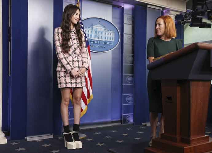 Olivia Rodrigo Appears At White House To Boost COVID-19 Vaccinations