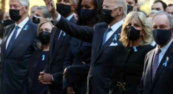 Biden Visits Three Sites Where 9/11 Attacks Took Place On 20th Anniversary