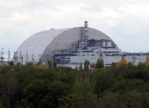 Chernobyl containment unit in 2017 (Image: Wikimedia)