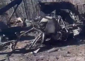 Ukraine Forces Destroy Russian Convoy Of 56 Tanks Near Kyiv (Image: Twitter)