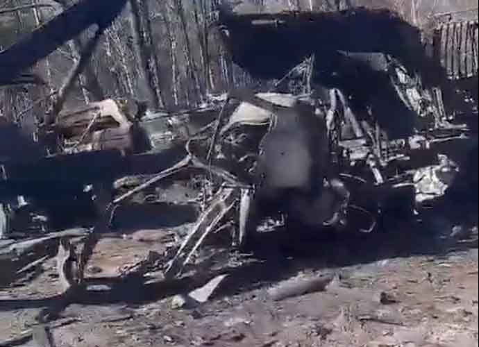Ukraine Army Destroys Russian Convoy Of 56 Tanks Near Kyiv