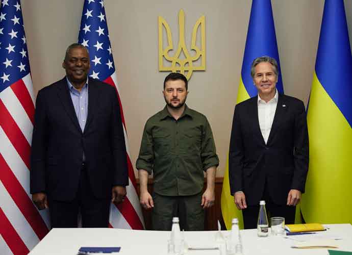 Blinken & Austin Visit Ukraine For Meeting With Zelensky