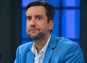 NASHVILLE, TENNESSEE - JULY 26: Clay Travis is seen on set of "Candace" on July 26, 2021 in Nashville, Tennessee. The show will air on Tuesday, July 27, 2021. (Photo by Jason Davis/Getty Images)
