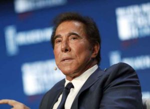 Billionaire Steve Wynn, chairman and chief executive officer of Wynn Resorts Ltd., speaks during the Milken Institute Global Conference in Beverly Hills, California, U.S., on Wednesday, May 3, 2017. The conference is a unique setting that convenes individuals with the capital, power and influence to move the world forward meet face-to-face with those whose expertise and creativity are reinventing industry, philanthropy and media. Photographer: Patrick T. Fallon/Bloomberg via Getty Images