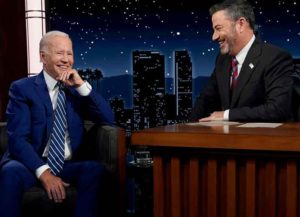 President Joe Biden on 'Jimmy Kimmel' (Image: ABC)