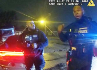 Police bodycam footage in Tyre Nichols arrest (Image: Memphis PD)