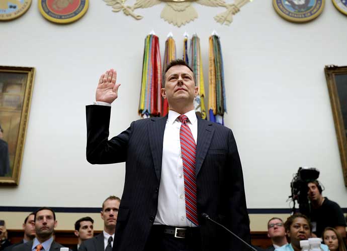 Judge Allows Trump & FBI Director Wray To Be Deposed In Peter Strzok Case