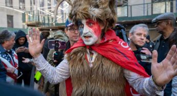 Trump’s Calls For Protests Generate A Small Crowd In NYC