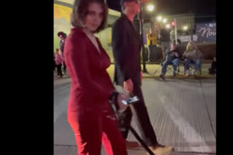 Mayor Apologizes After Halloween Parade Depicts Kamala Harris Shackled To A Cart Driven By Man Dress As Trump During Parade