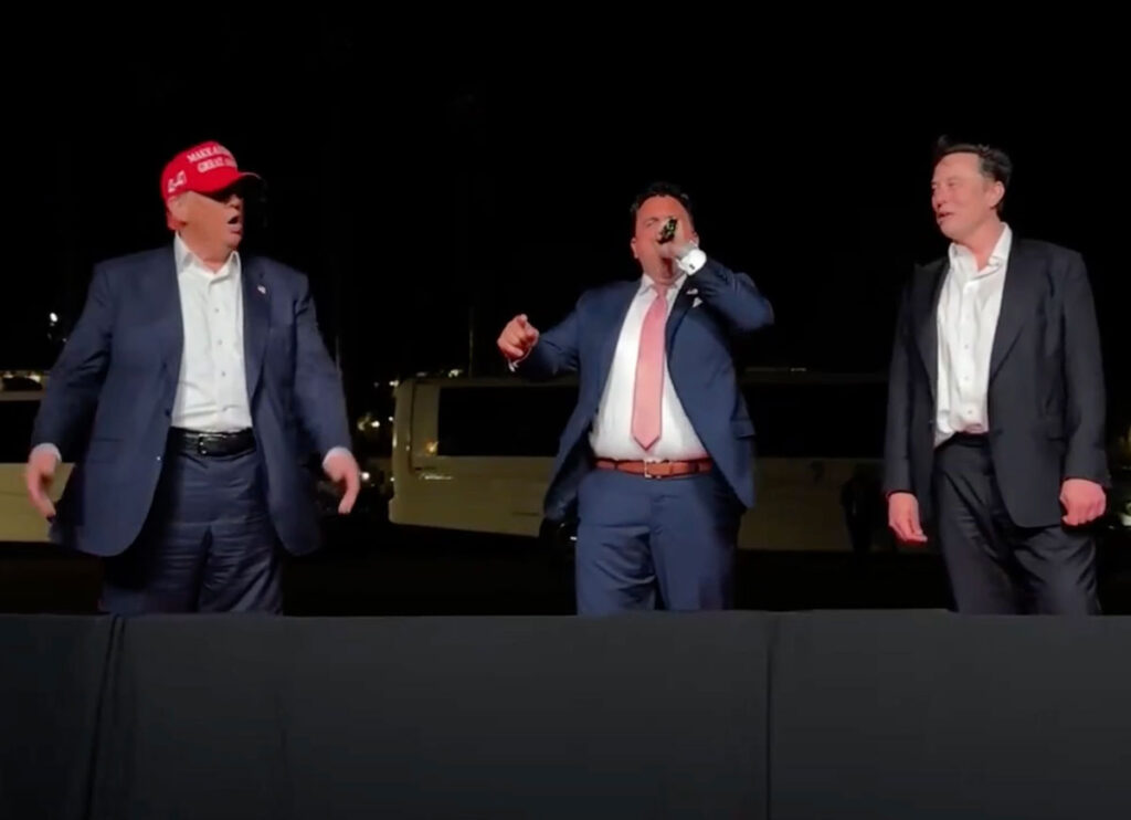 VIDEO: President-Elect Donald Trump & Elon Musk Sing ‘God Bless America’