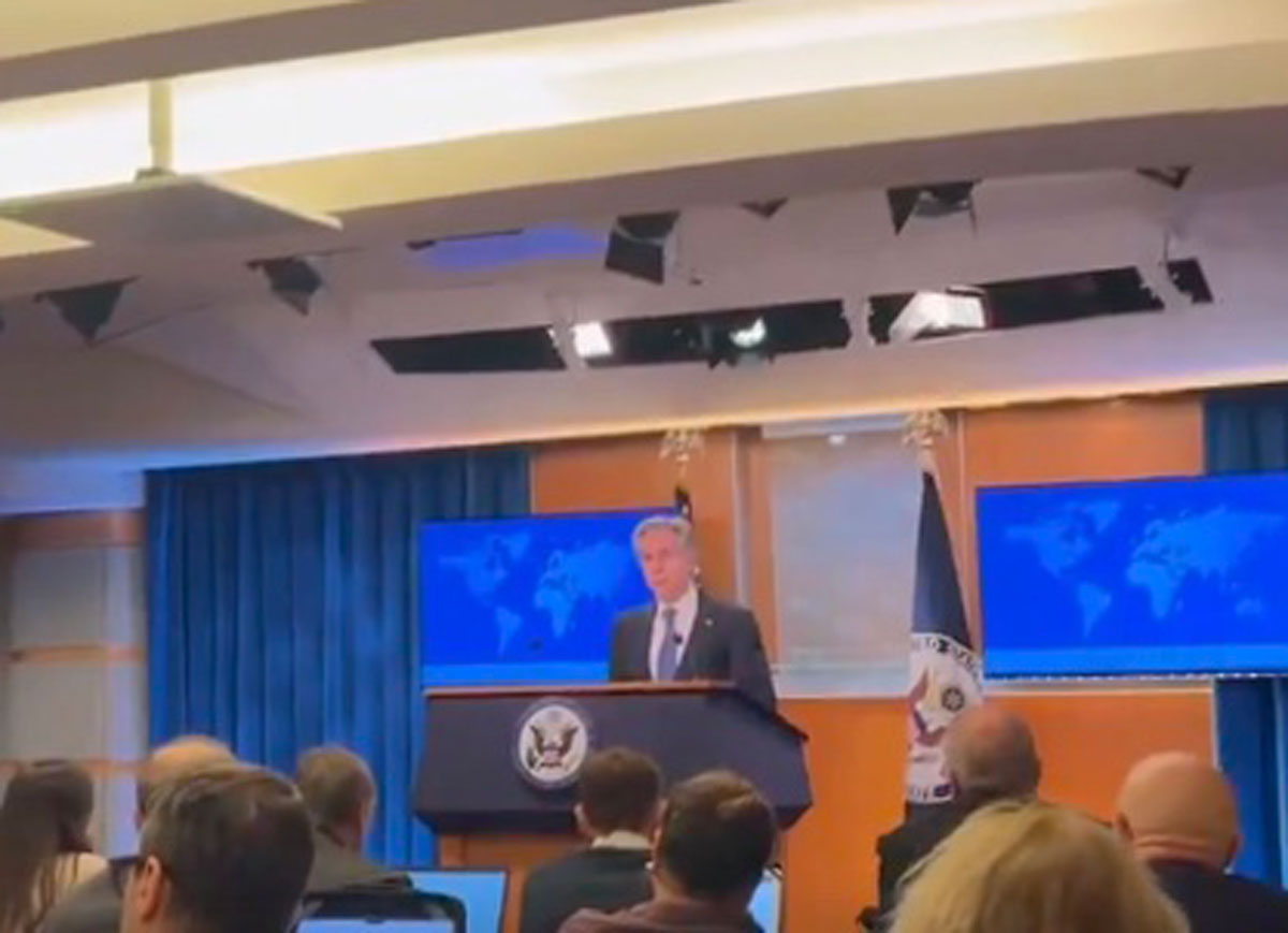 VIDEO: Journalists Escorted Out After Interrupting Secretary Of State Antony Blinken’s Final Press Briefing: ‘How Does It Feel To Have Your Legacy Be Genocide?’