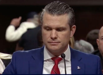 VIDEO: Protester Interrupts Pete Hegseth’s Confirmation Hearing: ‘You Are A Misogynist!’