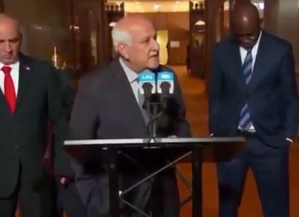 VIDEO: Palestinian Envoy Riyad Mansour Responds To Trump Takeover Proposal: ‘Gaza Belongs To The Palestinian People’