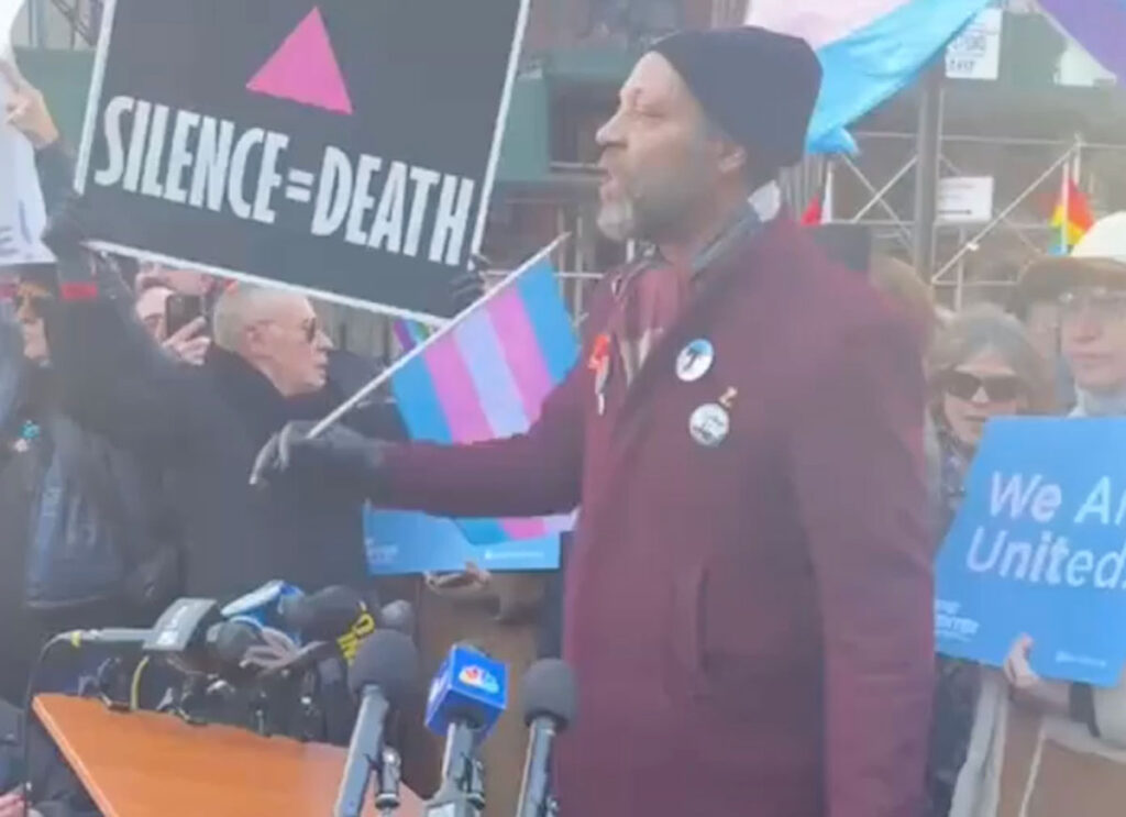 VIDEO: Protesters Rally At Stonewall Bar After All Transgender References Are Erased From National Park Service’s Website