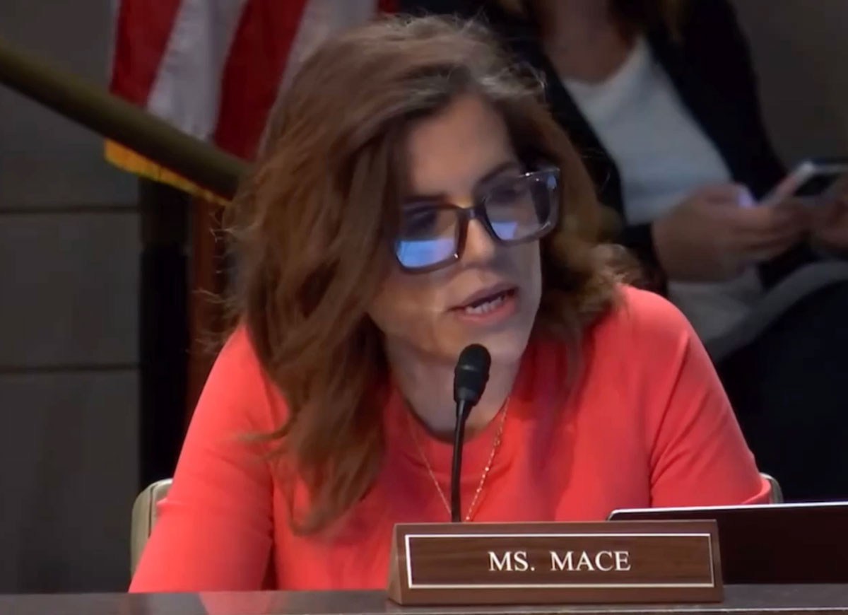 VIDEO: GOP Rep. Nancy Mace Repeatedly Yells Anti-Trans Slur During House Committee Hearing, Democrats Blast Her Behavior