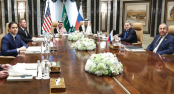 VIDEO: U.S. & Russian Officials Meet In Saudi Arabia To Discuss Ending War In Ukraine