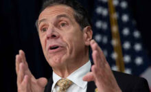 NEW YORK, NY - NOVEMBER 13: New York Governor Andrew Cuomo speaks during a press conference to discuss Amazon's decision to bring a new corporate location to New York City, November 13, 2018 in New York City. (Image: Getty)
