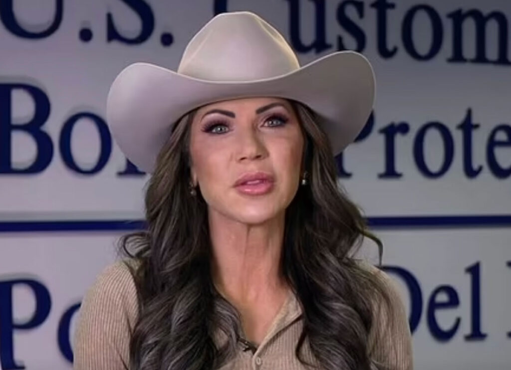 Homeland Security Secretary Kristi Noem Says $200 Million Ad Campaign Thanking Trump For ‘Closing The Border’ Was His Idea