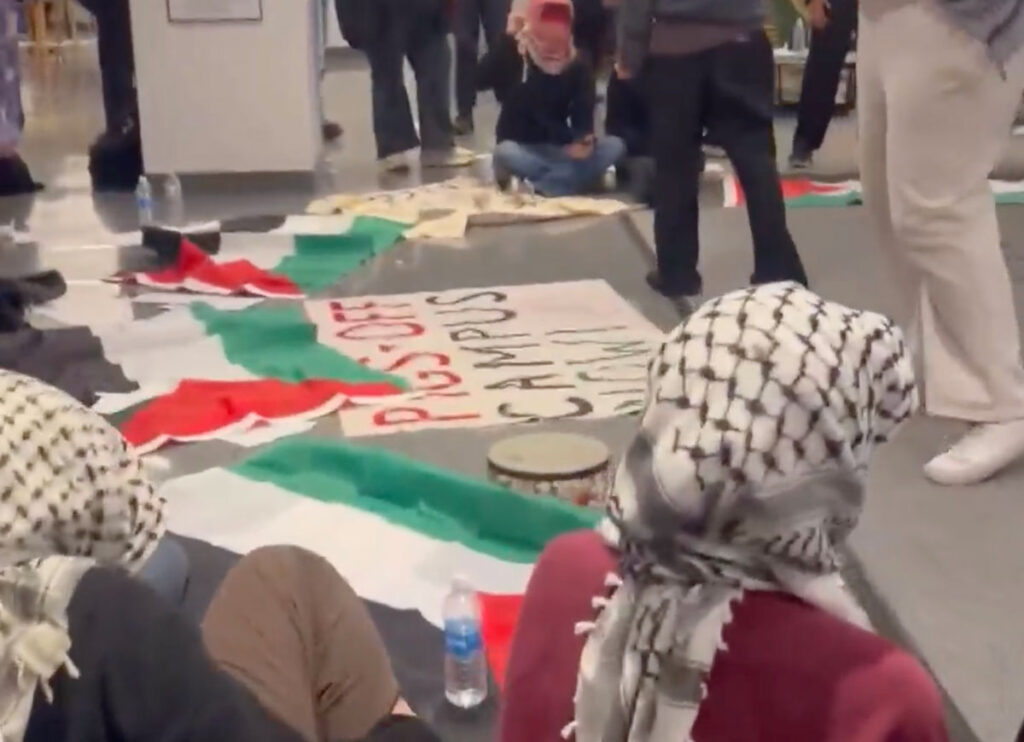 VIDEO: Several Arrested As NYPD Officers Clear Pro-Palestine Protesters From Barnard College Library After Bomb Threat
