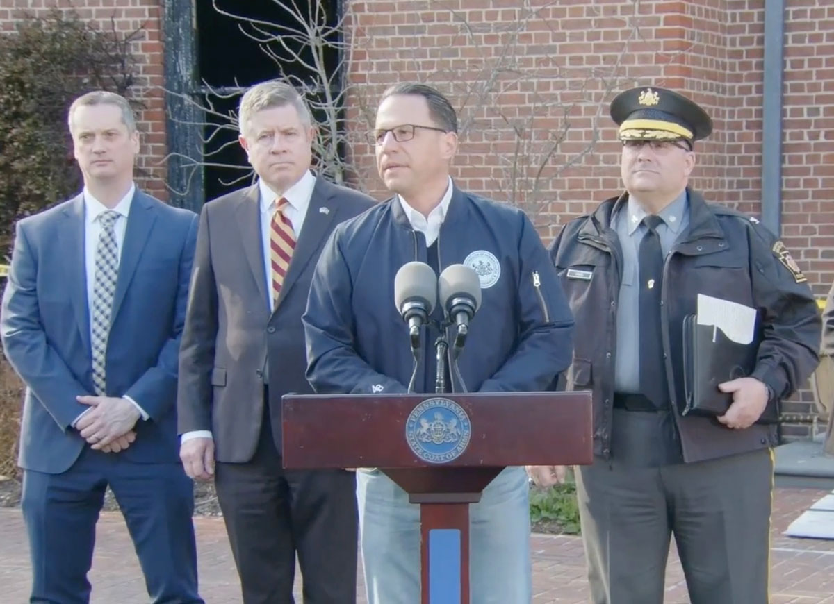 VIDEO: Pennsylvania Gov. Josh Shapiro Gets Emotional After Arson Attack On Home: ‘Violence Is Not OK’