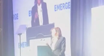 VIDEO: Kamala Harris Blasts Trump In First Major Speech Since Leaving Office