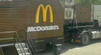 VIDEO: Mobile McDonald’s Rolled Out for Trump Visit To Saudi Arabia