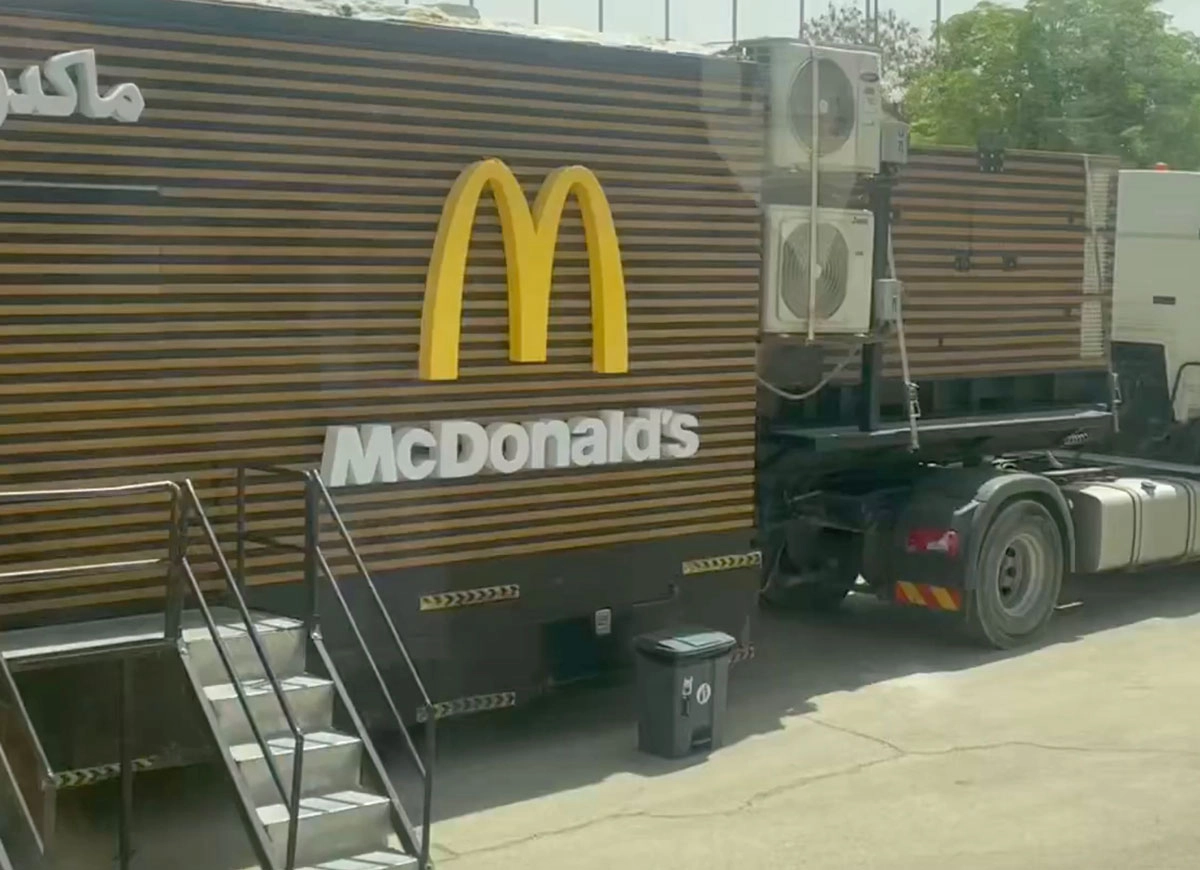 VIDEO: Mobile McDonald’s Rolled Out for Trump Visit To Saudi Arabia