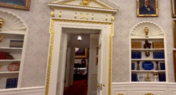VIDEO: Trump Unveils ‘Gold’ Makeover For The Oval Office, Critics Call It ‘Gaudy’