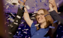 Rep. Sarah McBride in 'State of Firsts' (Image: Melissa Langer)